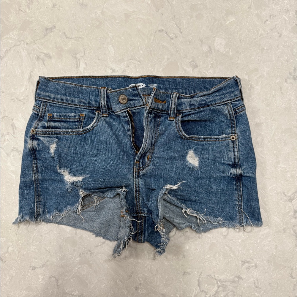 Old Navy size 0 ripped jeans shorts